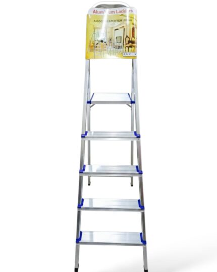 escalera de aluminio tipo tijera de 5 pasos