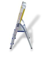 escalera de aluminio tipo tijera de 3 pasos