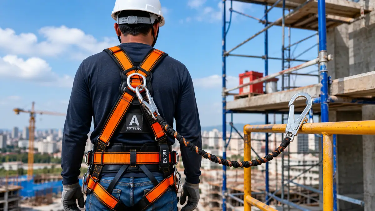 Arnés de seguridad certificado