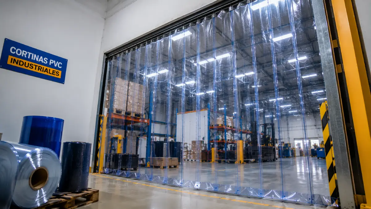 proveedor de cortinas de pvc industrial