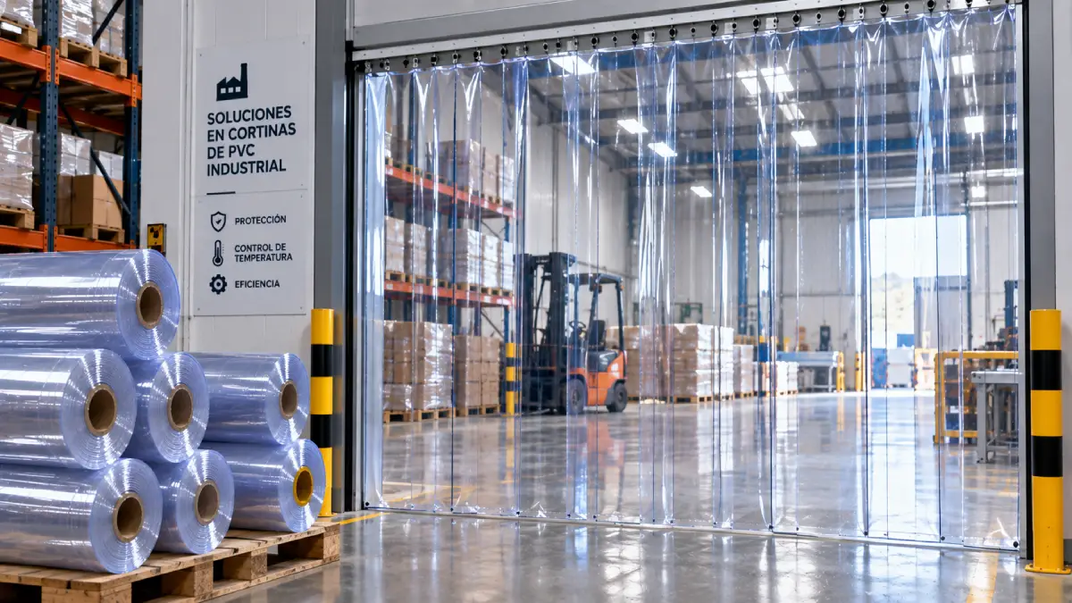 proveedores de cortinas de pvc industrial