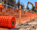 malla de señalización para construcción