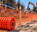 malla de señalización para construcción