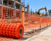 malla para delimitación de obras civiles